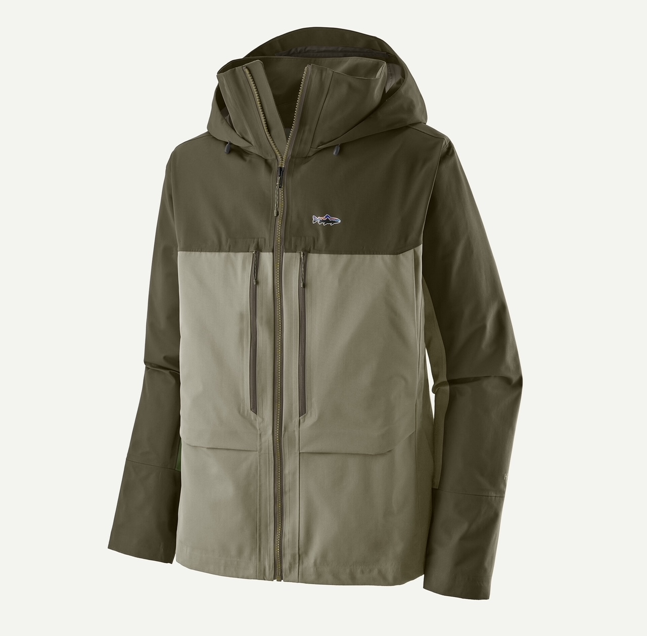 Patagonia M's Swiftcurrent Wading Jacket - Basin Green - XXL